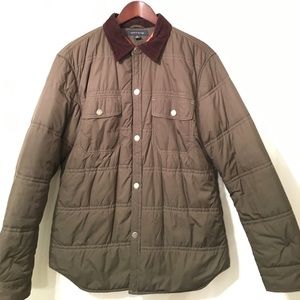 Olive Green Quilted Jacket